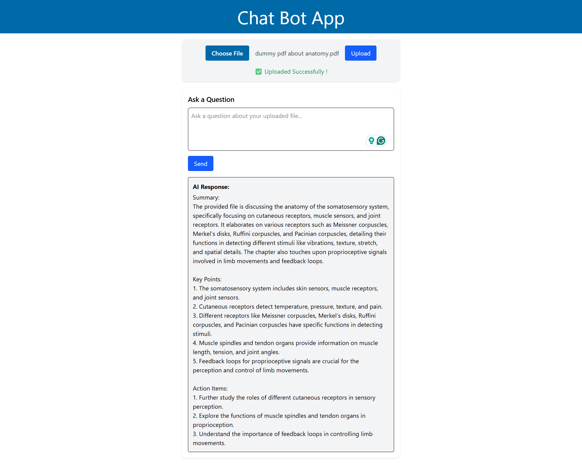 AI Document Analyzer screenshot 2